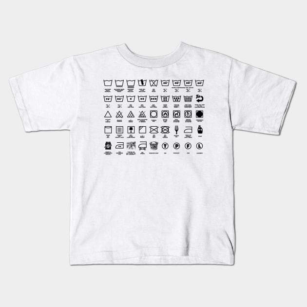 The Podcast For Laundry "Symbols" Kids T-Shirt by The Podcast for Laundry